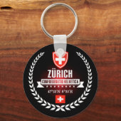 Zürich Sleutelhanger (Voorkant)