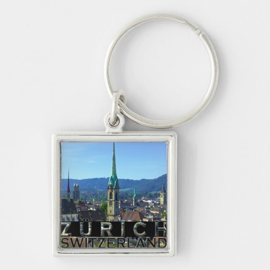 Zurich Sleutelhanger (Voorkant)