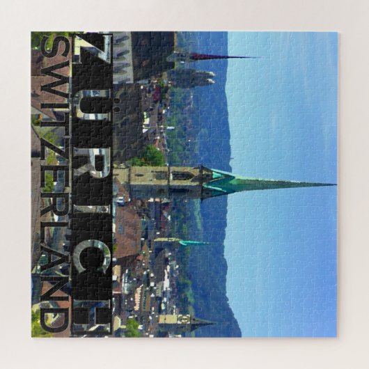 Zurich Square Puzzle Legpuzzel (Horizontaal)