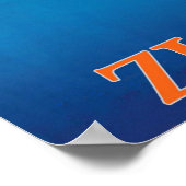 Zürich, stad Zwitserland, uitzicht van de waaktore Poster (Hoek)