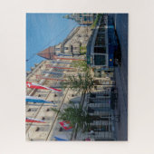 Zurich Street Scene met Tram Jigzaag Puzzle Legpuzzel (Verticaal)