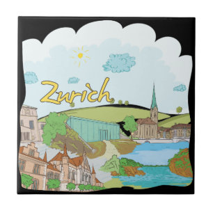 Zurich Tegeltje