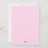 Zürich Travel Art, Zwitserland, Pink Preppy Feestdagenkaart (Achterkant)