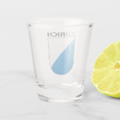 Zürich-wapenschild Shot Glas (Achterkant)