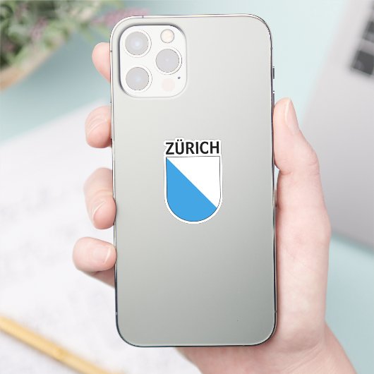 Zürich-wapenschild Sticker (Telefoon)