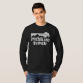 Zurich Zwitserland 3 T-shirt (Voorkant volledig)