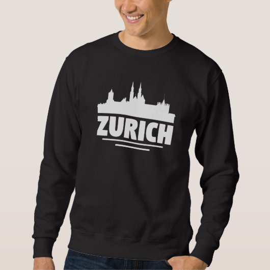 Zurich Zwitserland 3 Trui (Voorkant)