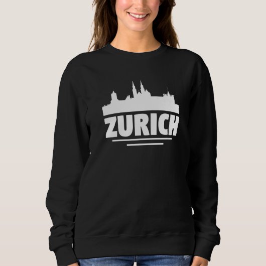 Zurich Zwitserland 3 Trui (Voorkant)