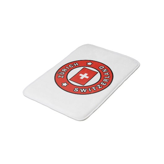 Zürich Zwitserland Badmat (Gekanteld)