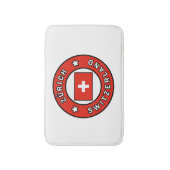 Zürich Zwitserland Badmat (Voorkant Verticaal)