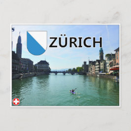 Zürich - Zwitserland Briefkaart