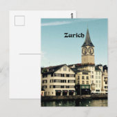 Zurich, Zwitserland Briefkaart (Voorkant / Achterkant)