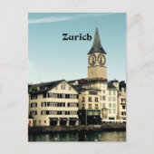Zurich, Zwitserland Briefkaart (Voorkant)