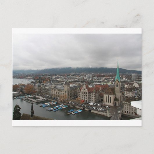 Zürich, Zwitserland Briefkaart (Voorkant)