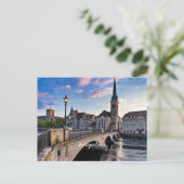 Zurich, Zwitserland Briefkaart (Staand voorkant)