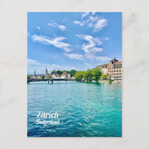 Zürich, Zwitserland Briefkaart