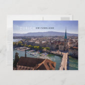 Zürich, Zwitserland Briefkaart (Voorkant / Achterkant)