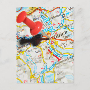 Zürich, Zwitserland Briefkaart
