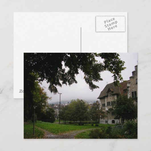 Zürich, Zwitserland Briefkaart (Voorkant / Achterkant)