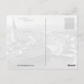 zürich zwitserland cityscape briefkaart (Achterkant)