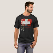 Zürich Zwitserland Europa T-shirt (Voorkant volledig)