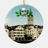 Zürich, Zwitserland Keramisch Ornament (Voorkant)