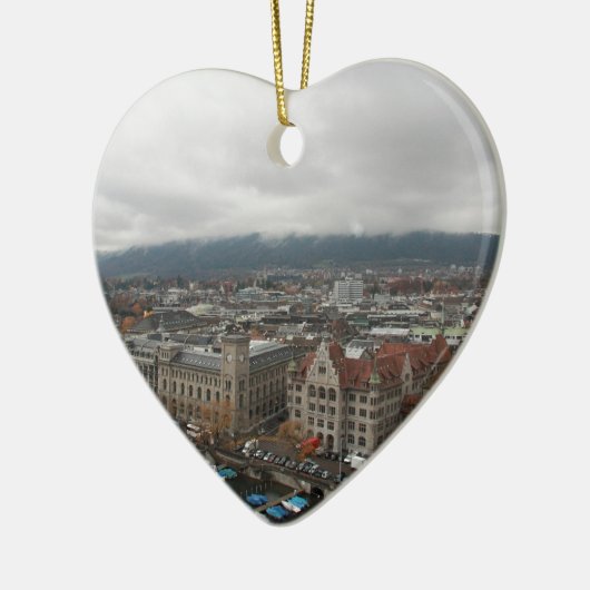 Zürich, Zwitserland Keramisch Ornament (Links)