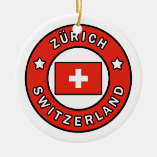 Zürich Zwitserland Keramisch Ornament