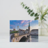 Zürich, Zwitserland landschappelijke foto, Briefkaart (Staand voorkant)