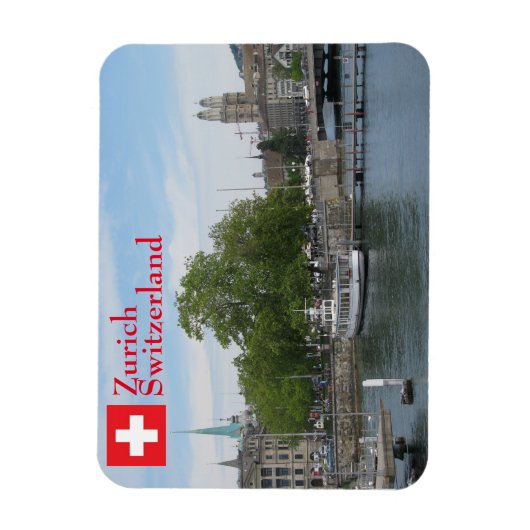 Zürich, Zwitserland Magneet (Verticaal)