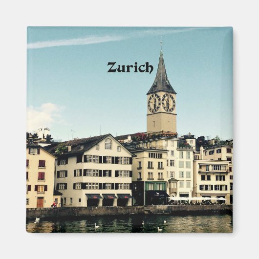Zürich, Zwitserland Magneet (Voorkant)
