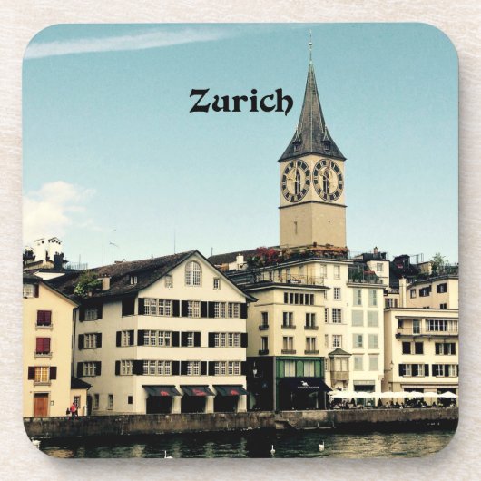 Zürich, Zwitserland Onderzetter (Voorkant)
