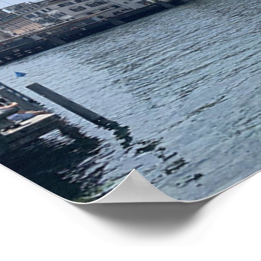 Zurich Zwitserland Poster (Hoek)