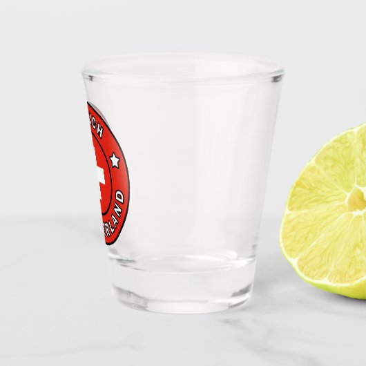 Zürich Zwitserland Shot Glas (Rechts)