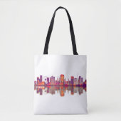 Zurich Zwitserland Skyline Tote Bag (Voorkant)
