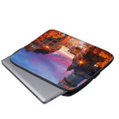 Zürich Zwitserland Sunset Laptop Sleeve (Voorkant onderkant)