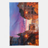 Zürich Zwitserland Sunset Theedoek (Verticaal)