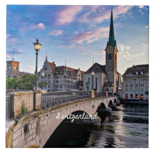 Zürich, Zwitserland Tegeltje