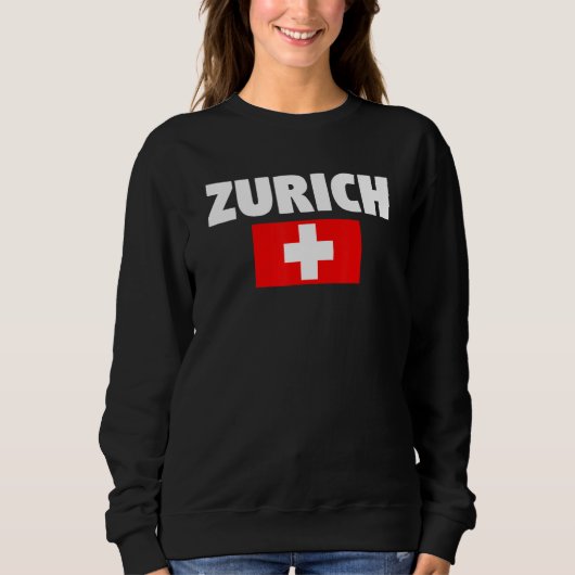 Zurich Zwitserland Trui (Voorkant)