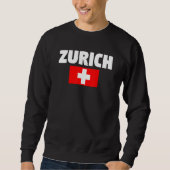 Zurich Zwitserland Trui (Voorkant)