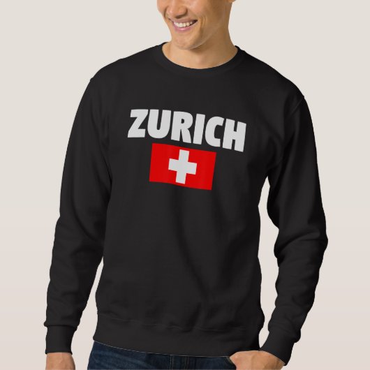 Zurich Zwitserland Trui (Voorkant)