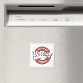 Zürich Zwitserland vintage stijl logo Magneet (Insitu (Vaatwasser))
