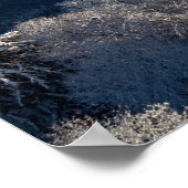 Zurich Zwitserland Winter Poster (Hoek)