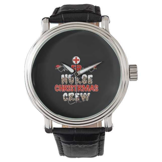 Zurse Gift Er Zurse Kerstman Horloge (Voorkant)