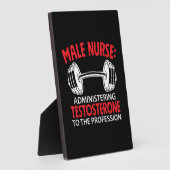 Zurse Gift Male Nurse Administratie Fotoplaat (Zijkant)