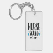 Zurse Gift Nurse Squad Sleutelhanger (Voorkant Links)