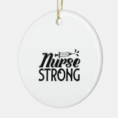Zurse Gift Nurse Sterke Keramisch Ornament (Links)