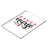 Zurse Gift Proud Nurse Notitieboek (Linkerzijde)