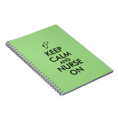 Zurse Gift Stethoscoop houdt kalm en zuster aan Notitieboek (Rechterzijde)