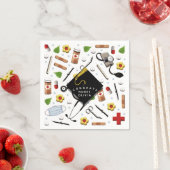 Zurse Graduation Party napkins Servet (Insitu)